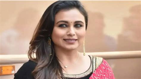 Rang De: Unveiling Rani Mukerji's Triumphant Return to Bollywood